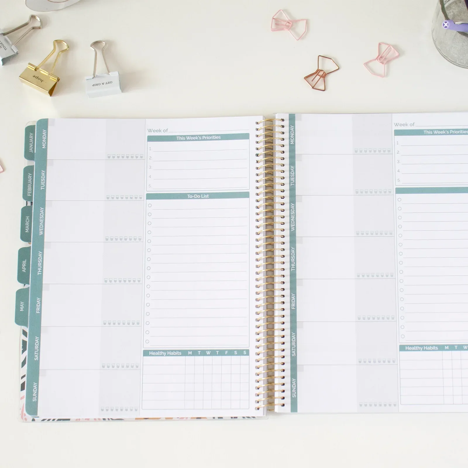 Undated Ultimate Planner & Calendar, Interchangeable Cover V1 - Image 21