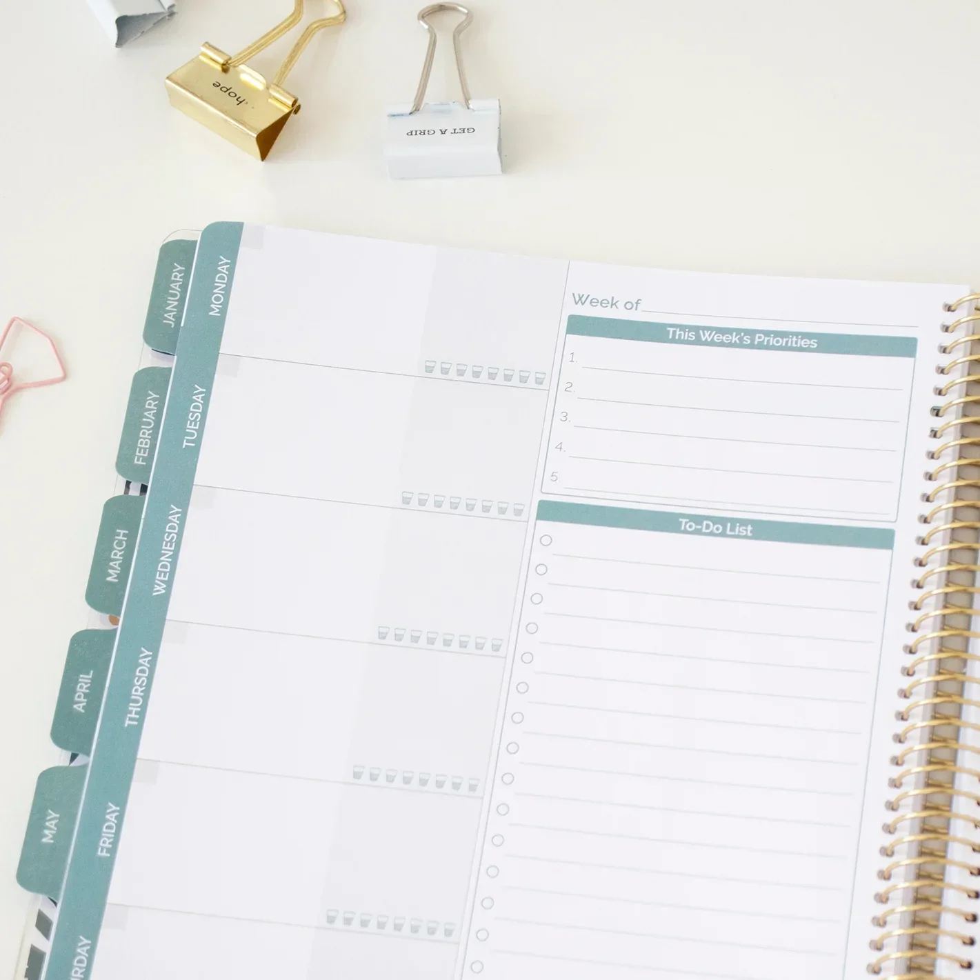 Undated Ultimate Planner & Calendar, Interchangeable Cover V1 - Image 22