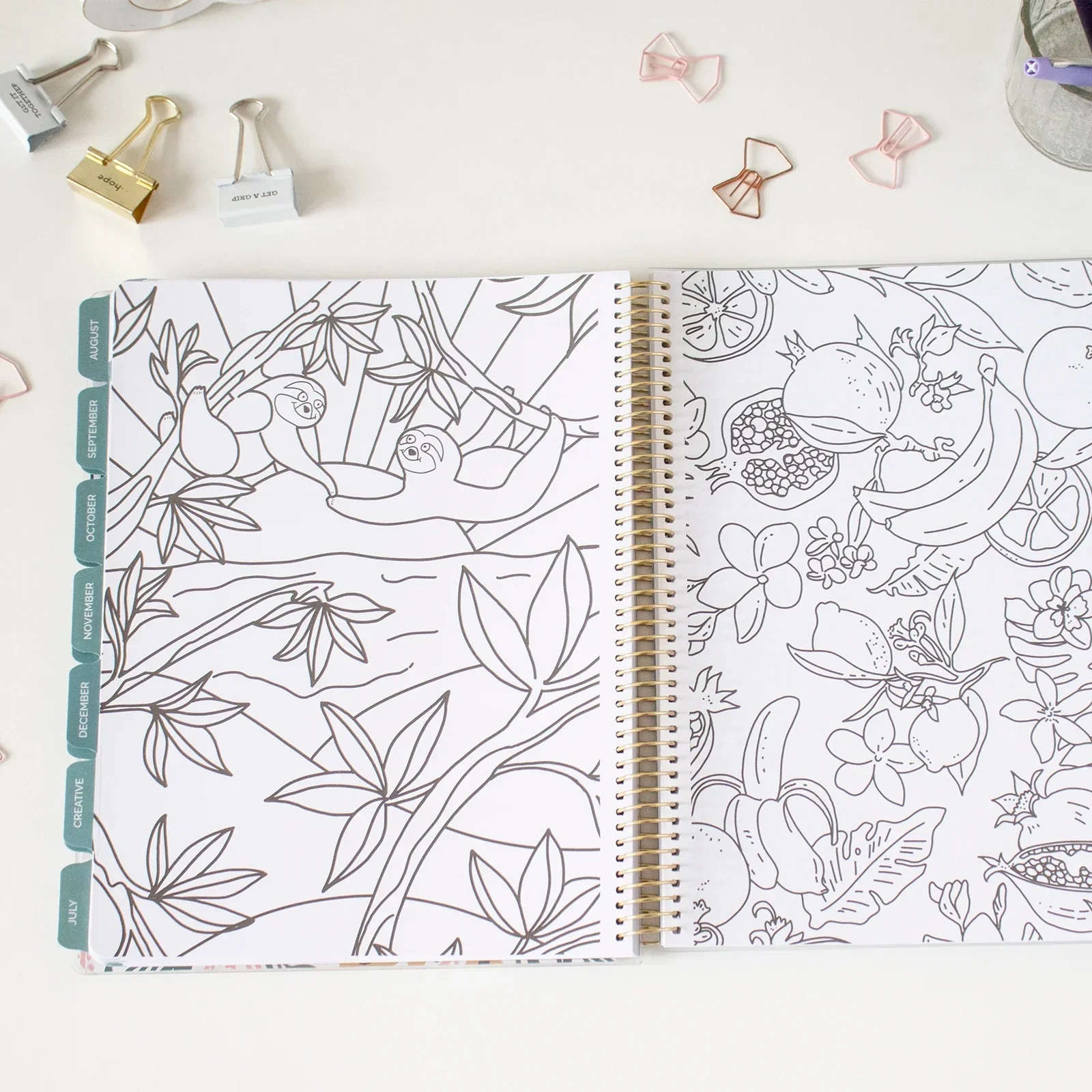 Undated Ultimate Planner & Calendar, Interchangeable Cover V1 - Image 24