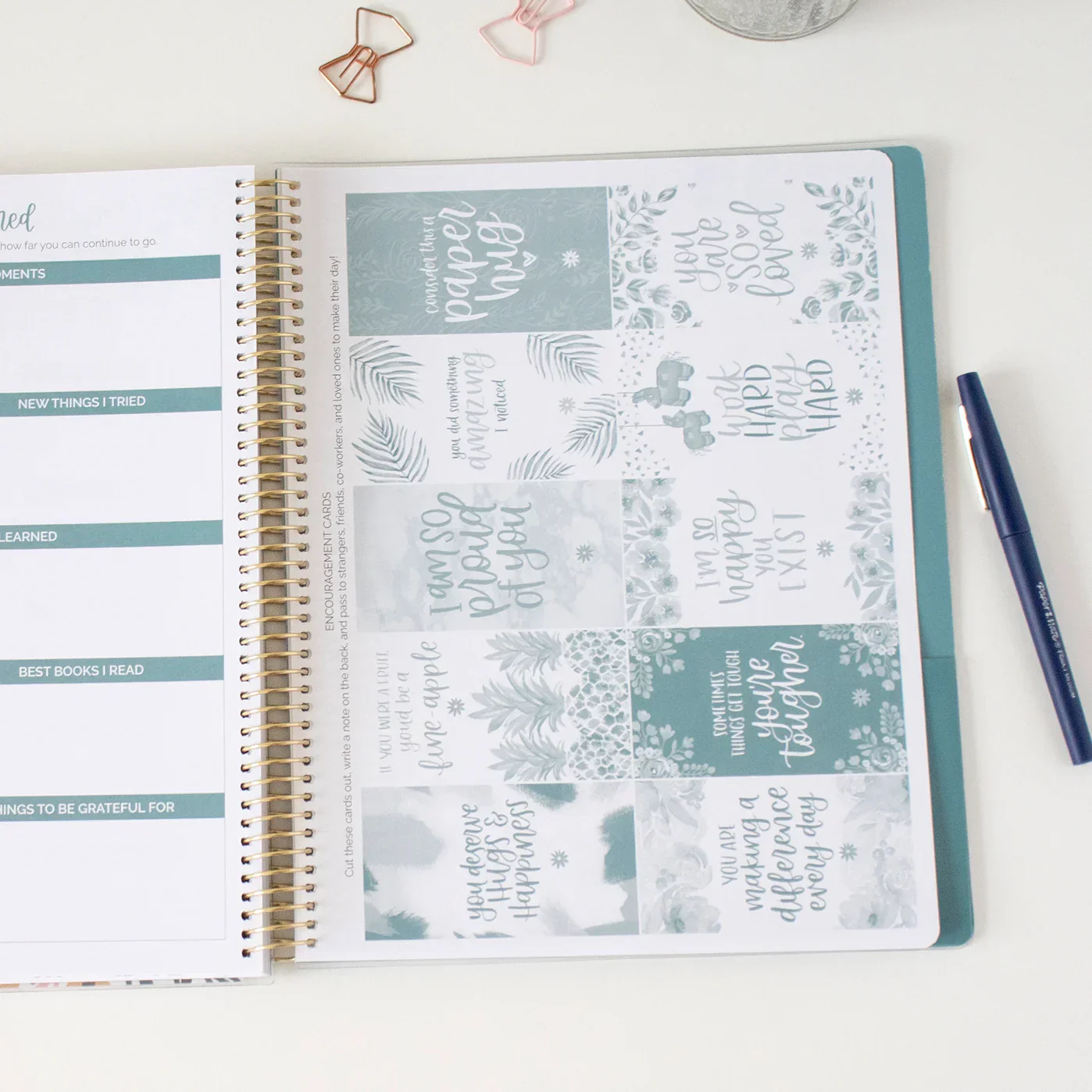 Undated Ultimate Planner & Calendar, Interchangeable Cover V1 - Image 26