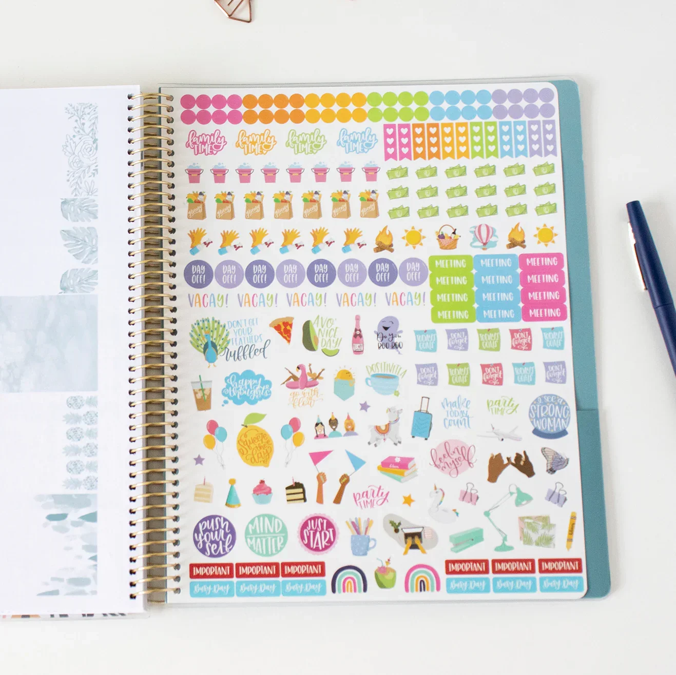 Undated Ultimate Planner & Calendar, Interchangeable Cover V1 - Image 28