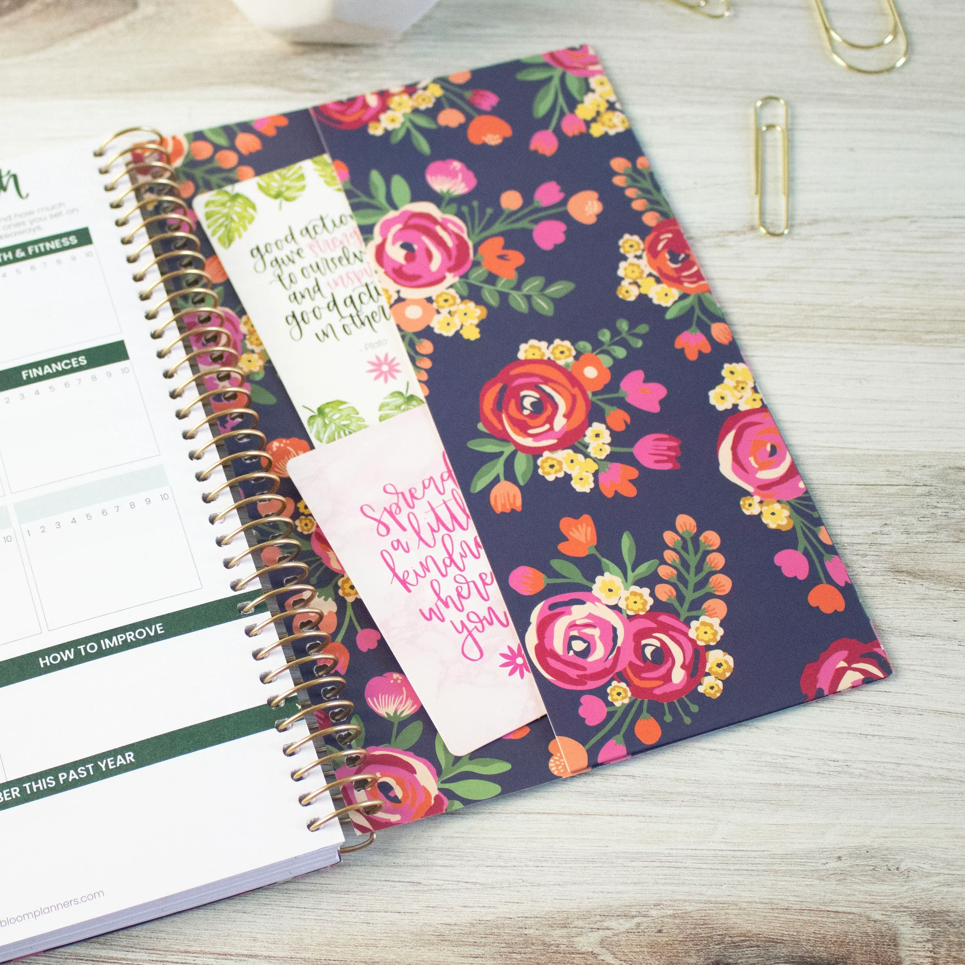 Undated Soft Cover Planner, 5.5" x 8.25", Be Kind - Image 14