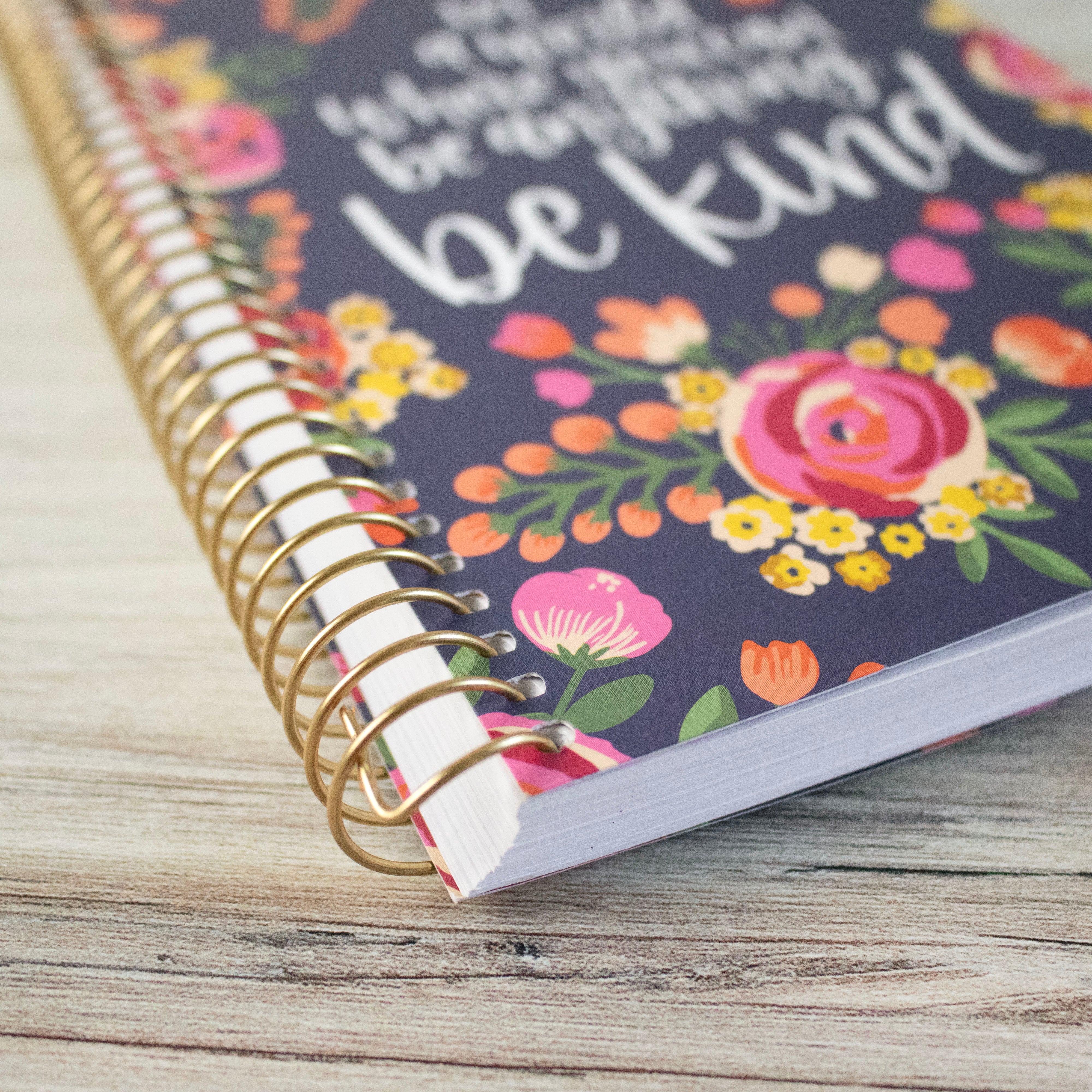 Undated Soft Cover Planner, 5.5" x 8.25", Be Kind - Image 15