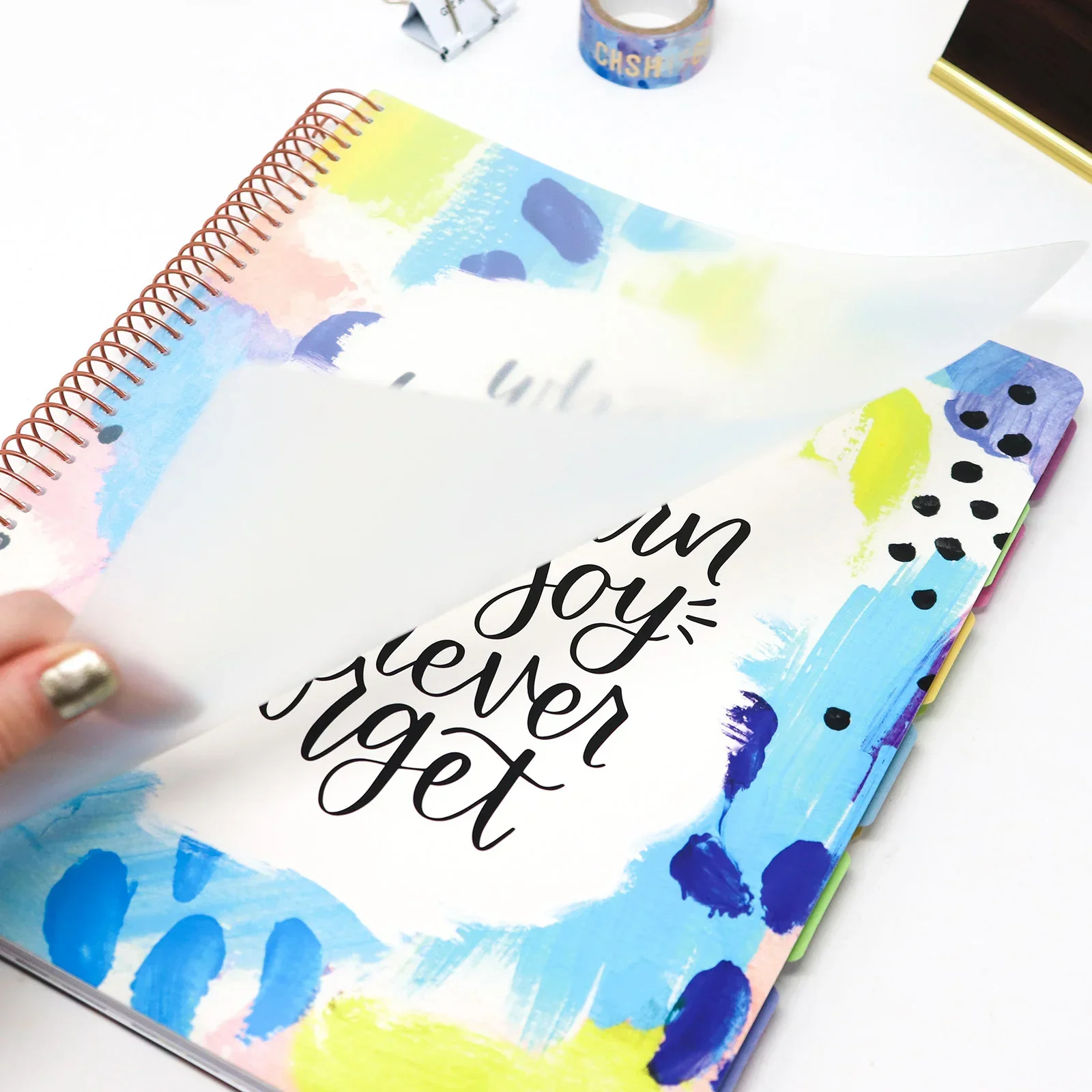 Undated Teacher Planner & Calendar, Learn with Joy - Image 19