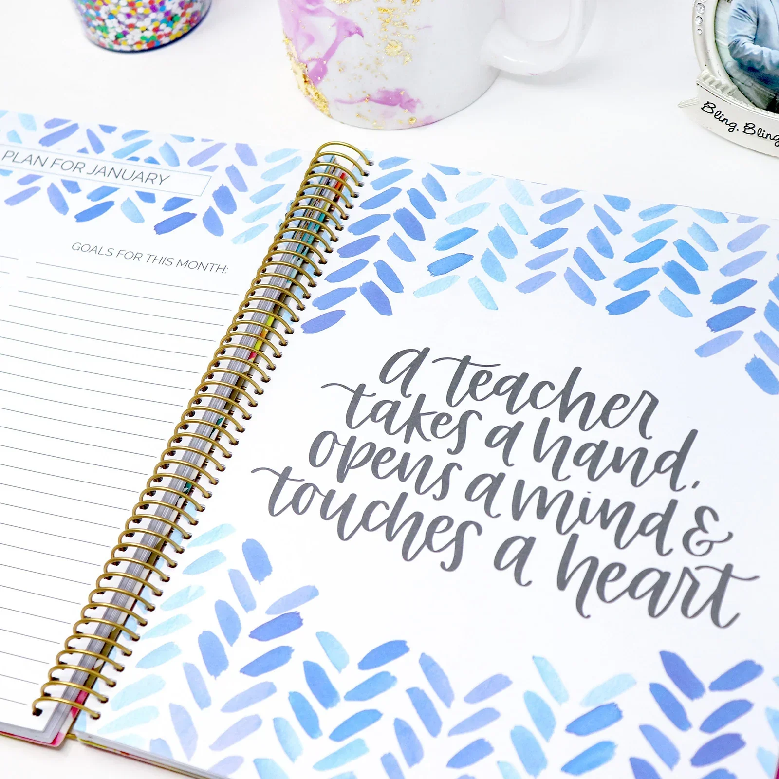 Undated Teacher Planner & Calendar, Teacher With a Plan - Image 14