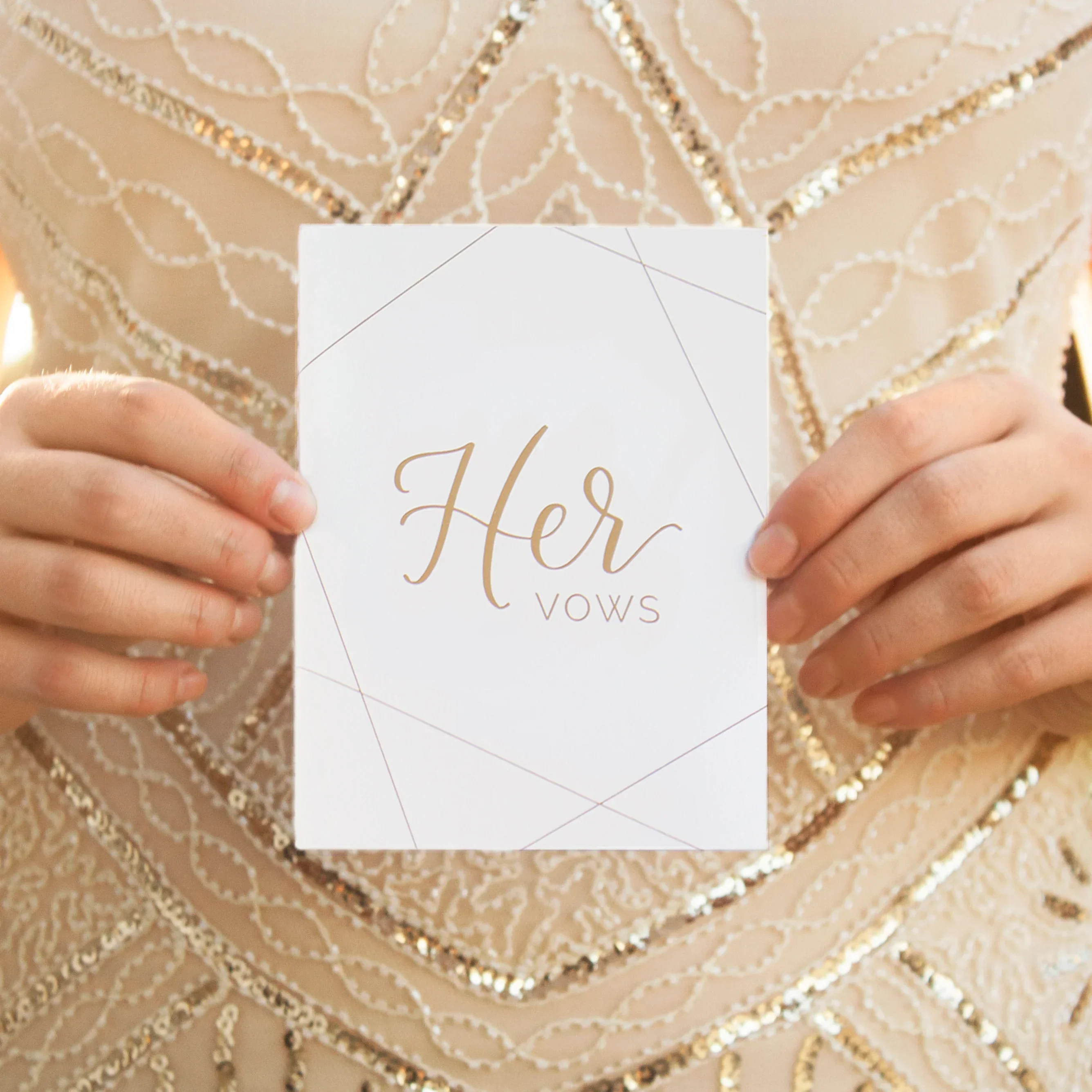 Vow Book Set, Geometric - Image 4