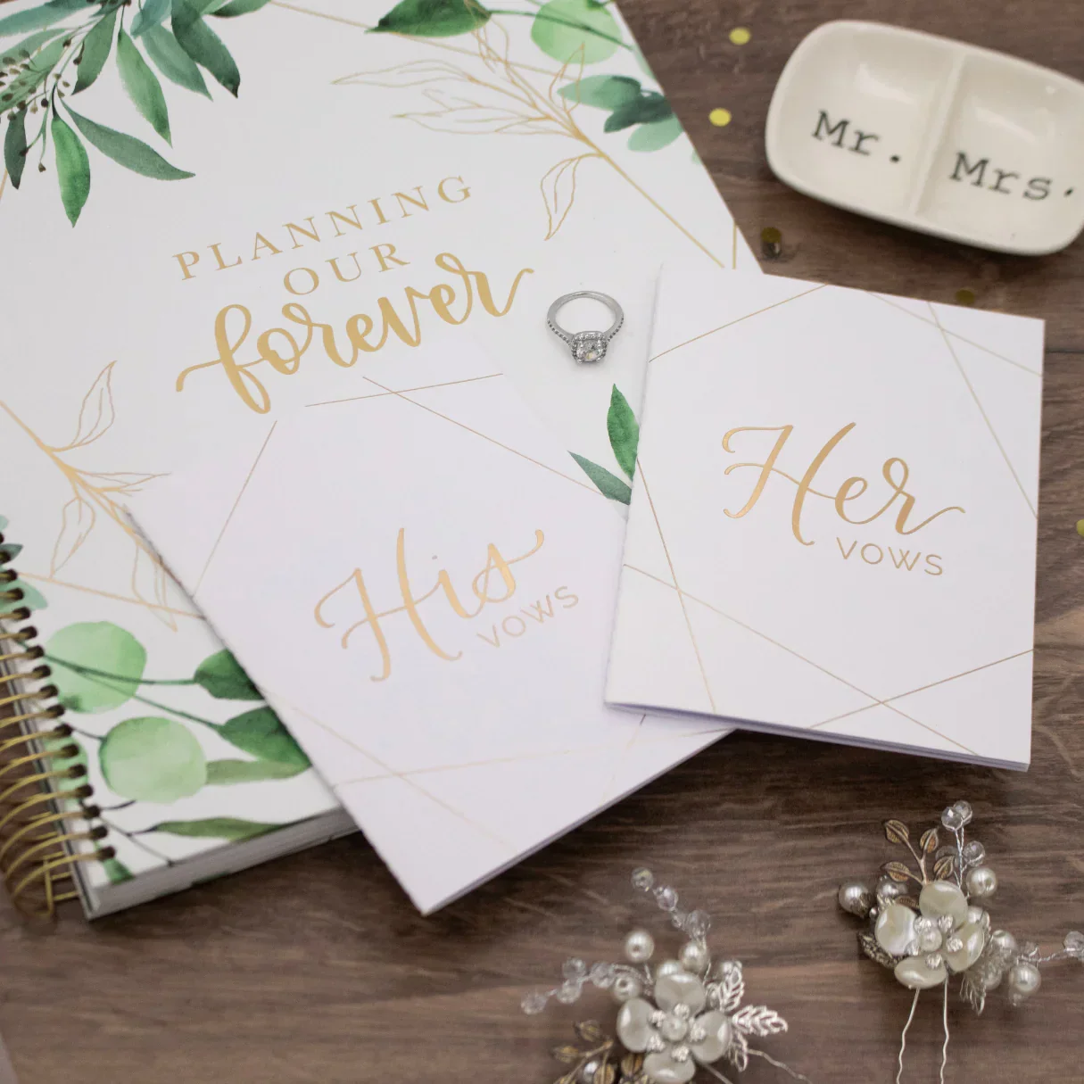 Vow Book Set, Geometric - Image 6