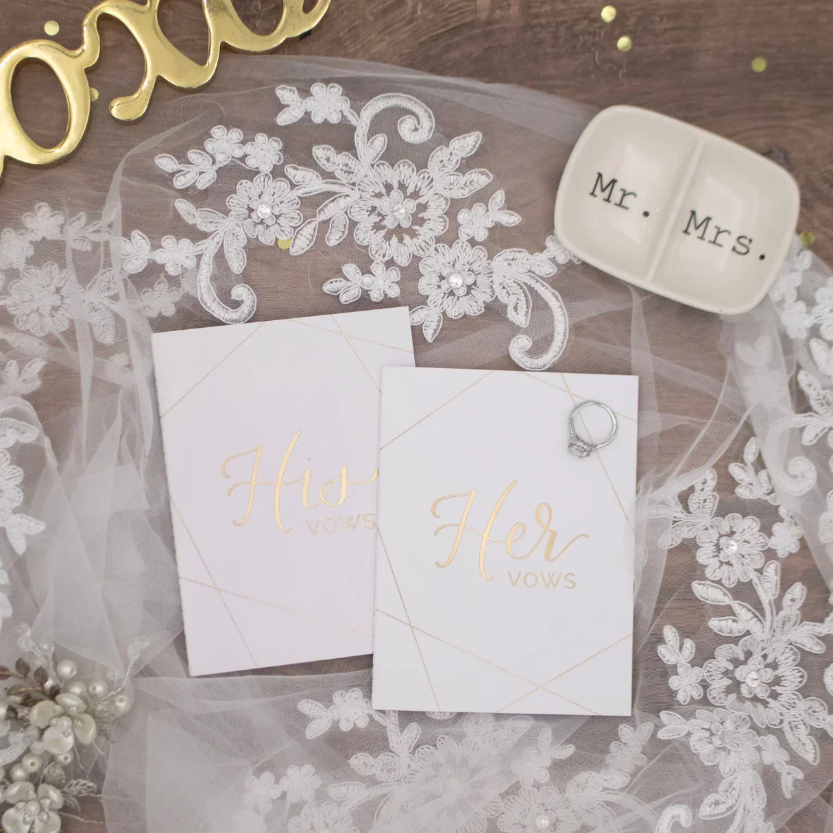 Vow Book Set, Geometric - Image 7