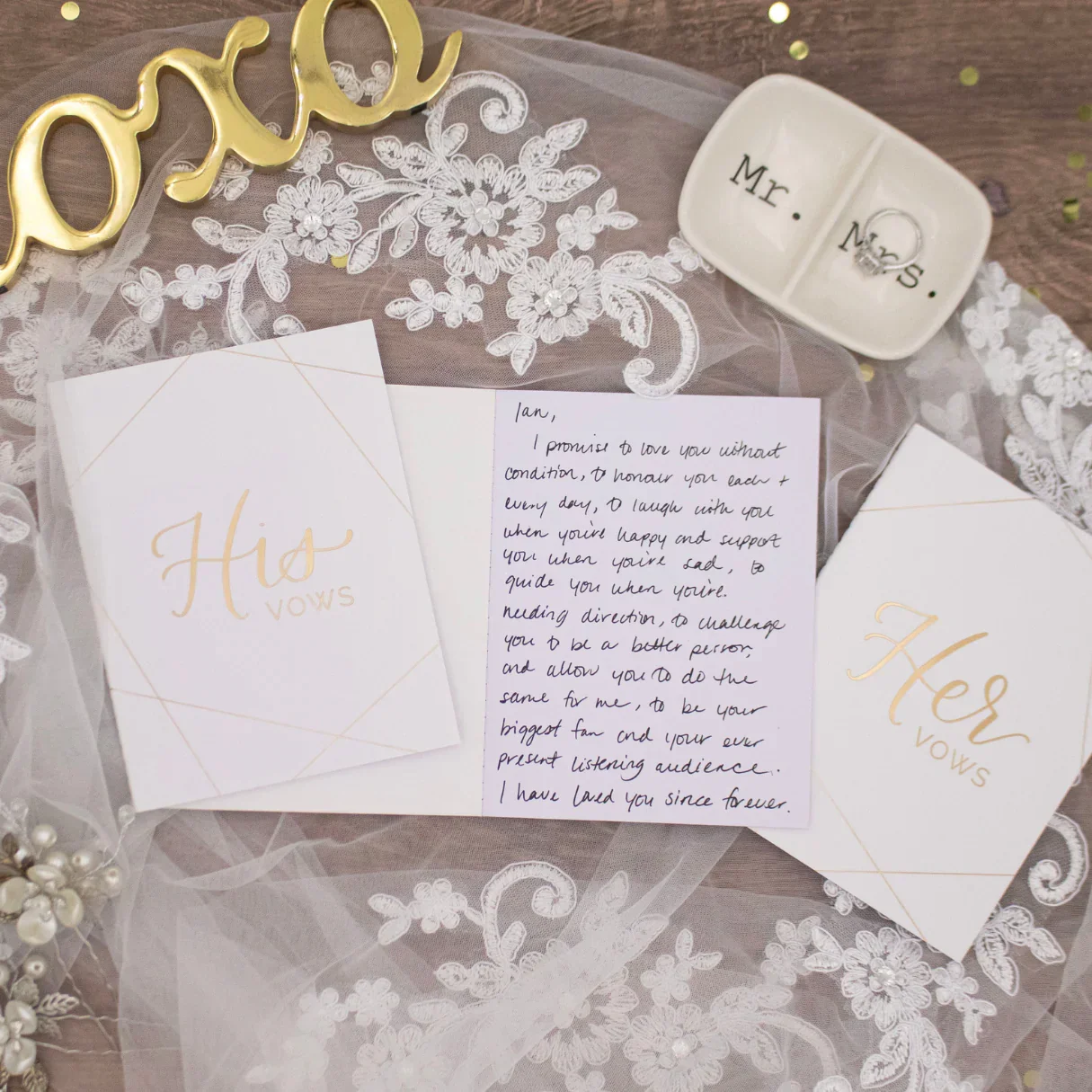Vow Book Set, Geometric - Image 8