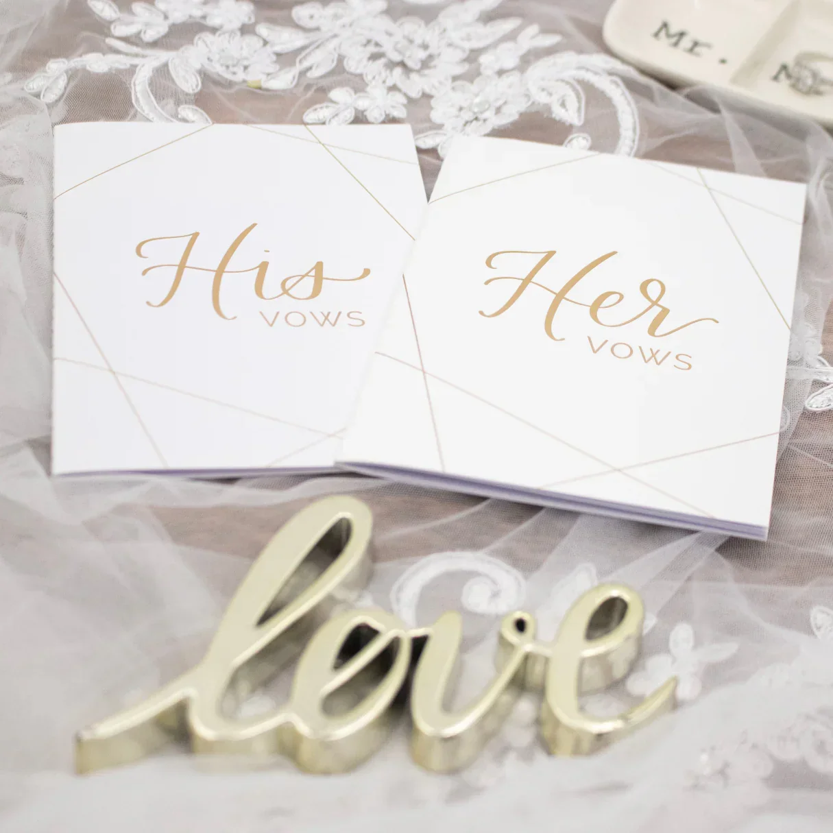 Vow Book Set, Geometric - Image 9