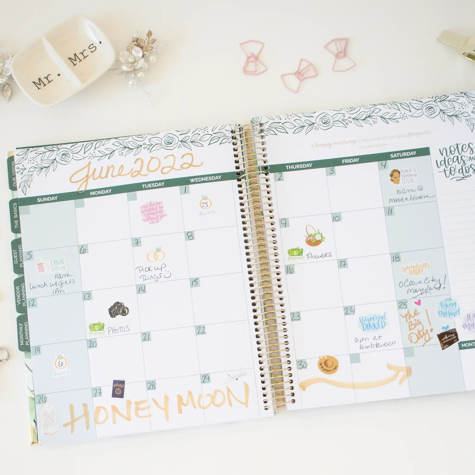 Wedding Planner & Calendar, Planning Our Forever - Image 15