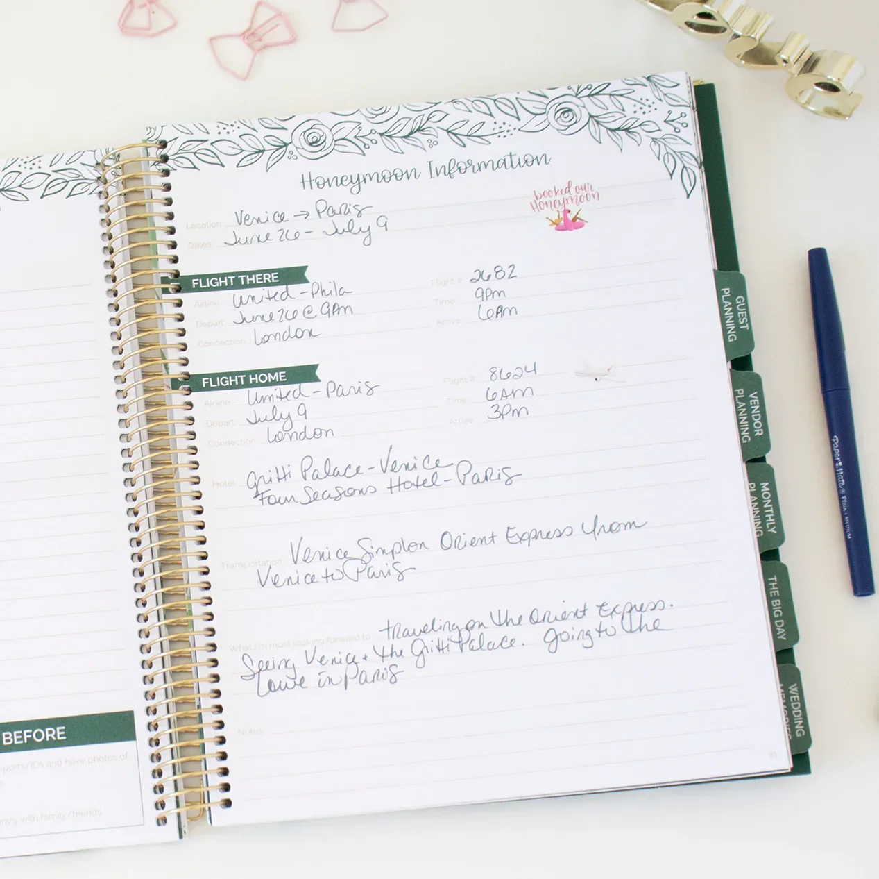 Wedding Planner & Calendar, Planning Our Forever - Image 21