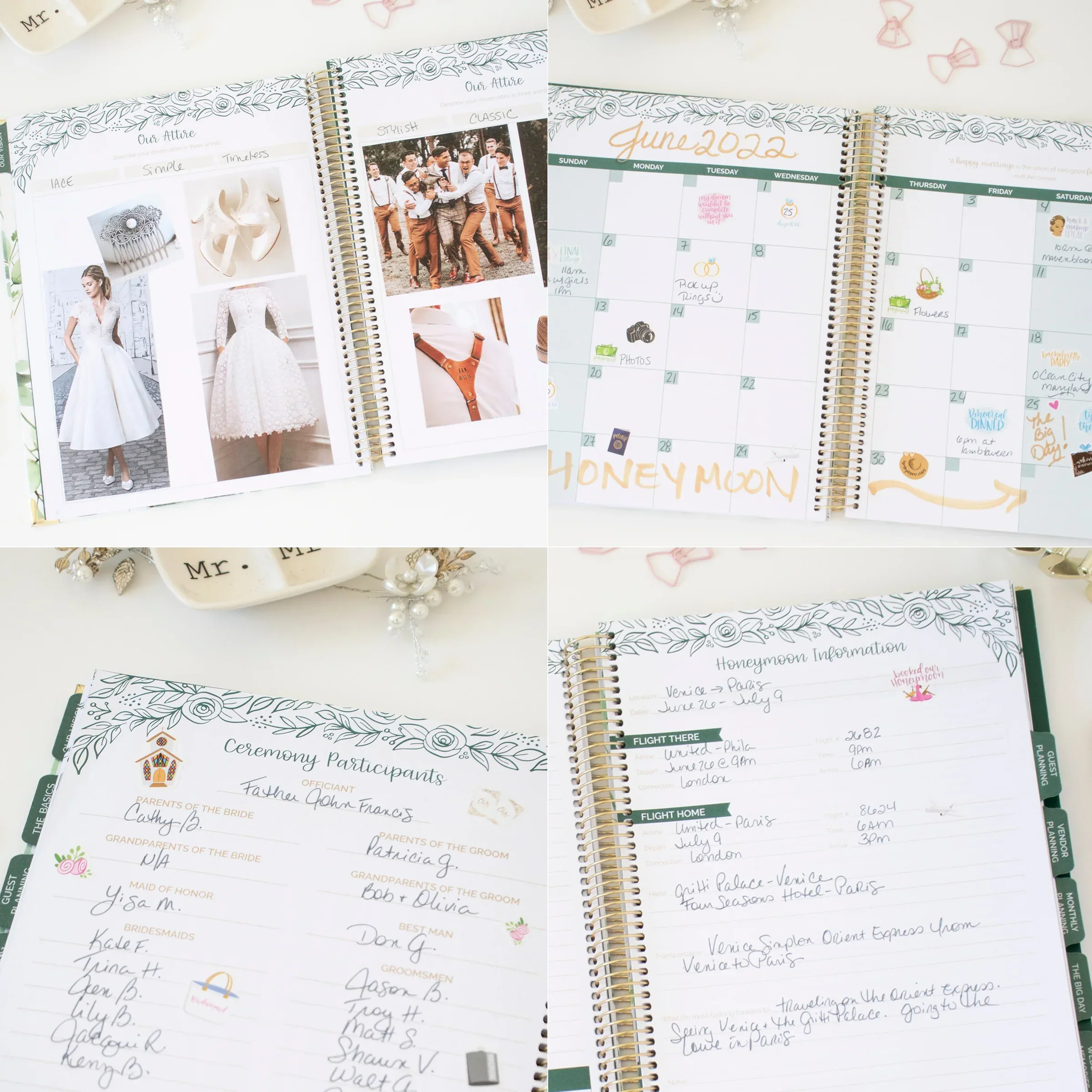 Wedding Planner & Calendar, Planning Our Forever - Image 4