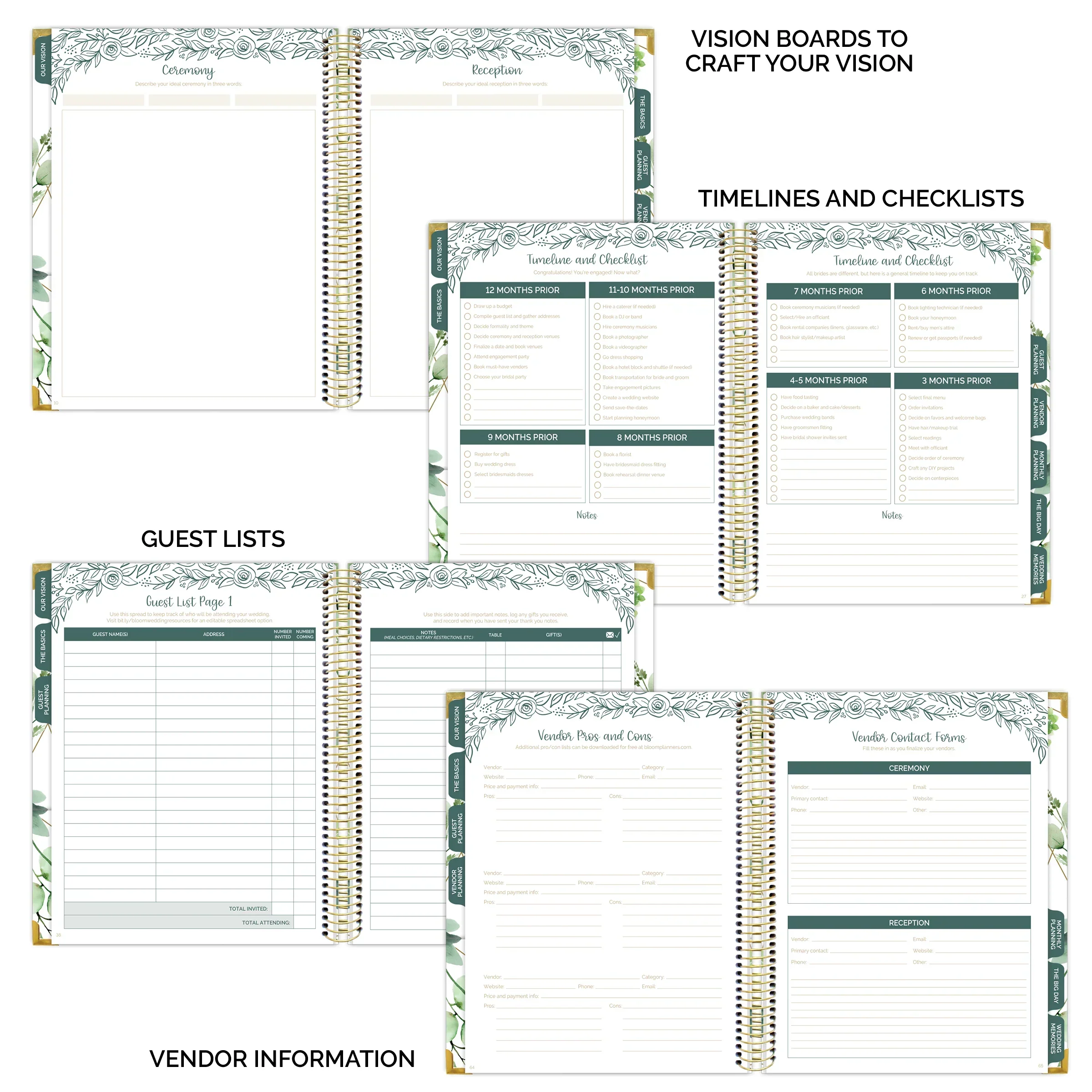 Wedding Planner & Calendar, Planning Our Forever - Image 6