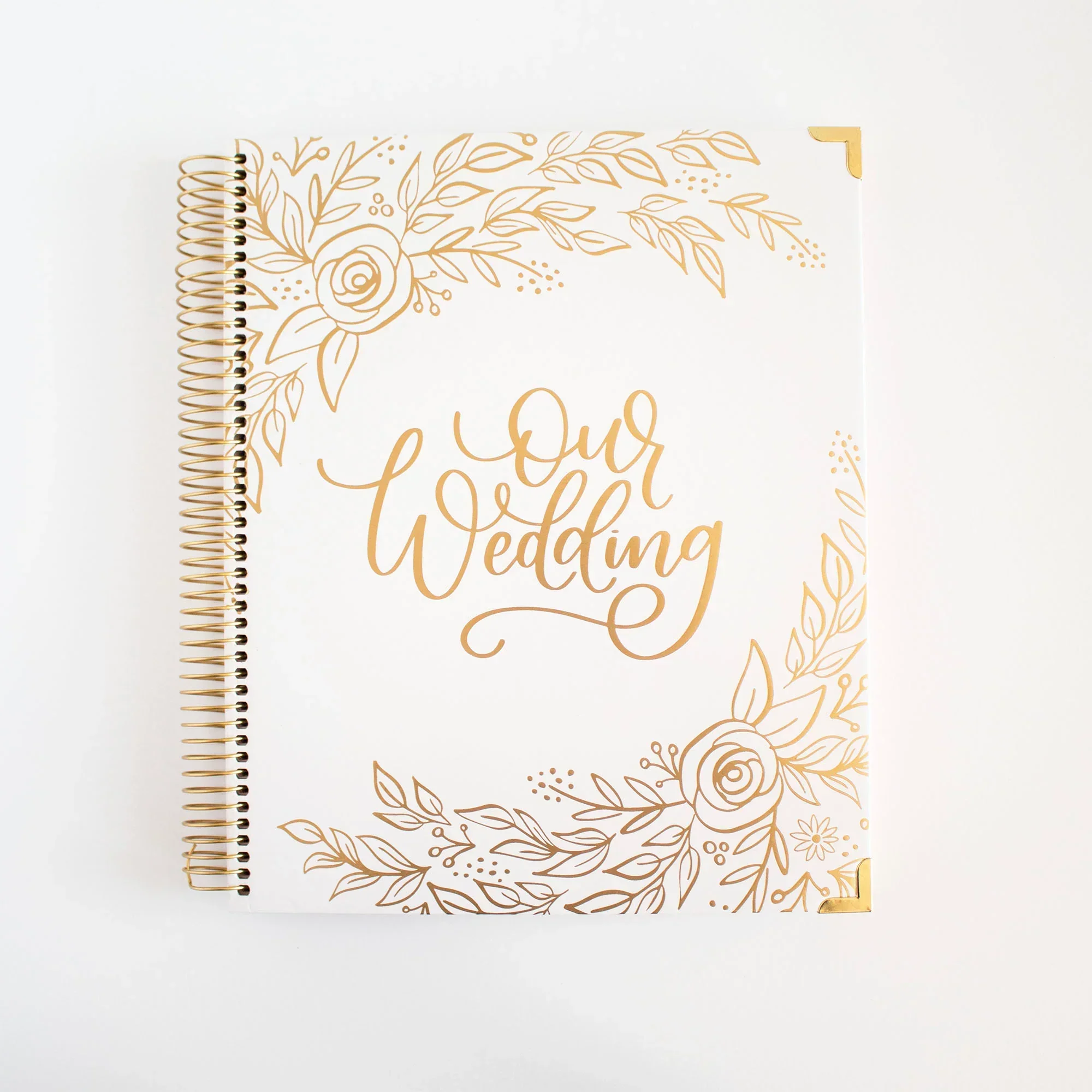 Wedding Planner & Calendar, Gold Floral - Image 18