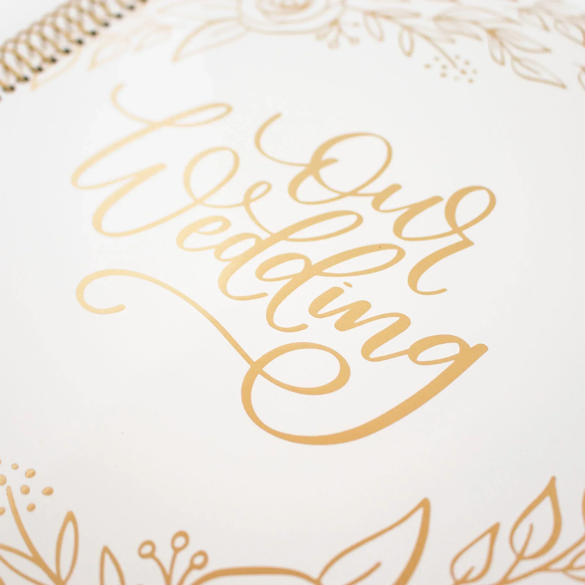 Wedding Planner & Calendar, Gold Floral - Image 19