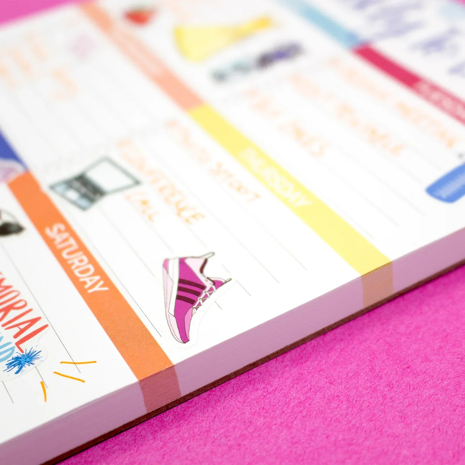 Planning Pad, 6" x 9", Weekly To-Dos with Magnets - Image 10